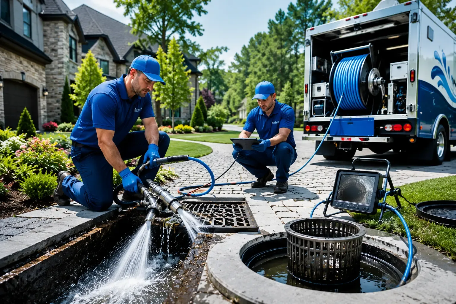 Local outdoor drain cleaning professionals in Warren, MA