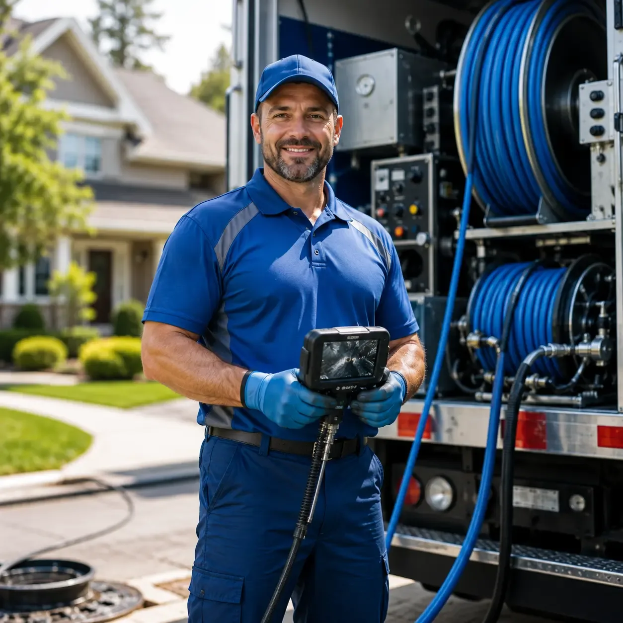 Local outdoor drain cleaning specialists in Warren, MA